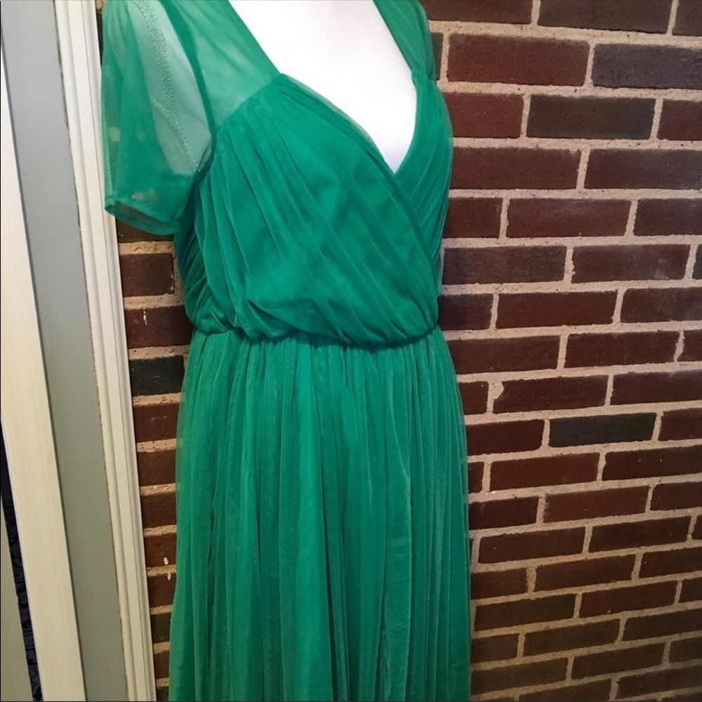 Asos Kelly Green dress